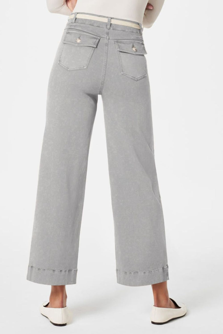 WW | Hochtaillierte Jeans Mit Taschen Klassisch, Stilvoll Und Vielseitig