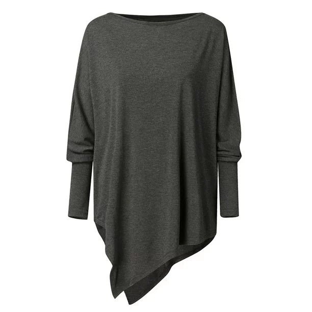 Gemütlicher und stylischer grauer Pullover