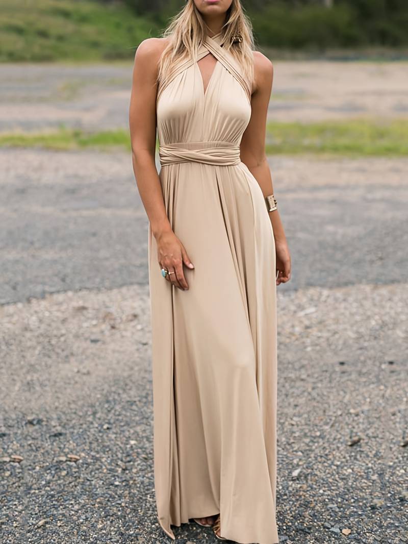 WW | Elegantes wandelbares Maxikleid
