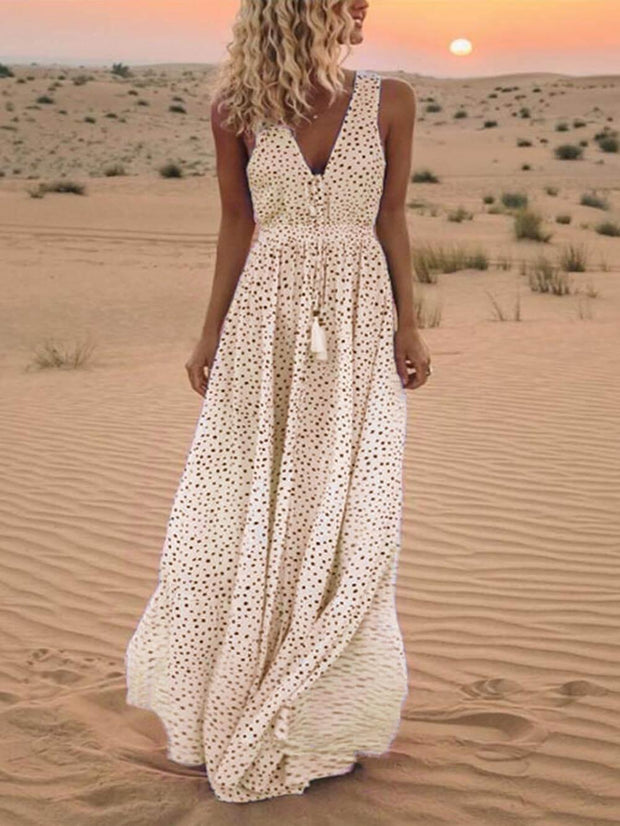 WW | Ärmelloses Maxikleid für Damen