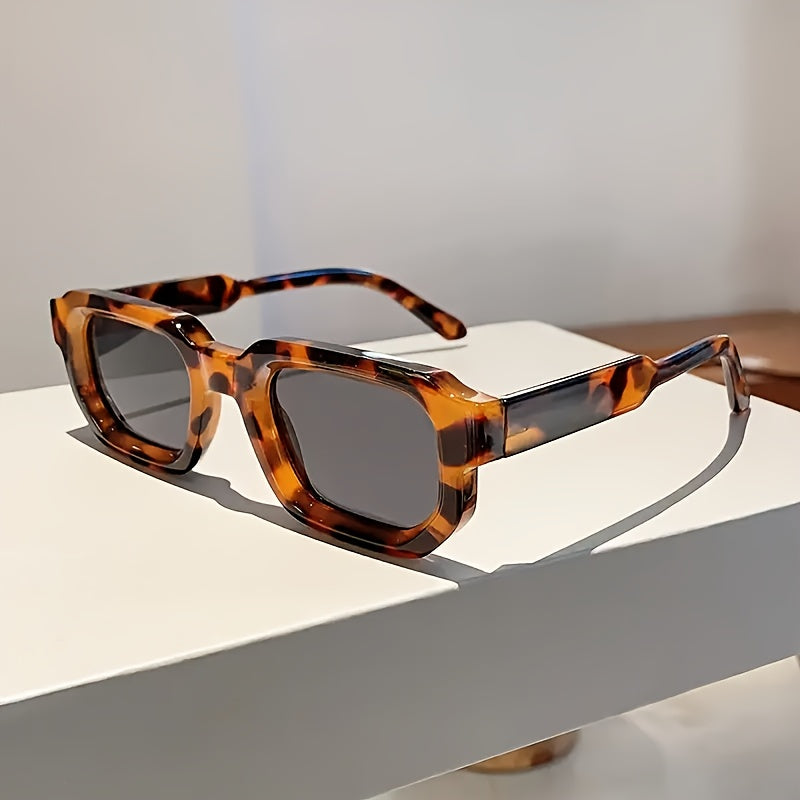 WW | Neue Retro Sonnenbrille Mit Quadratem Rahmen Für Herren