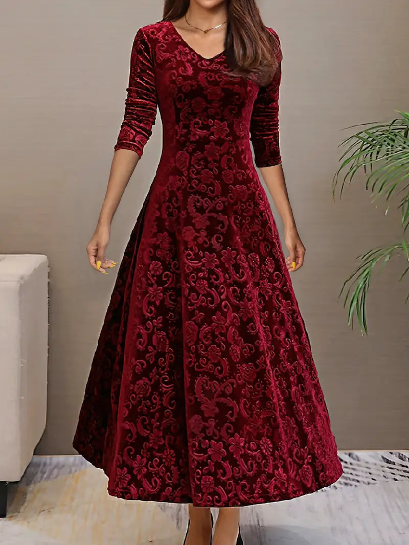 WW - Elegantes ausgestelltes A-Linien-Kleid