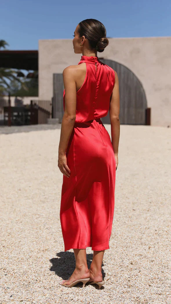 WW | Glänzendes Maxikleid