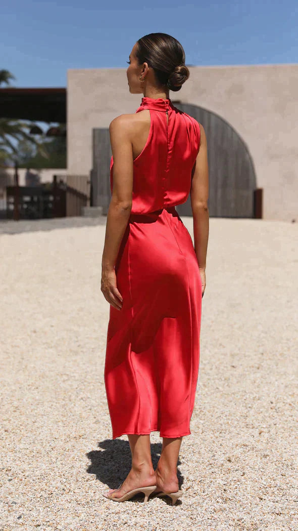 WW - Glänzendes Maxileid | Elegantes Abendkleid | Schick
