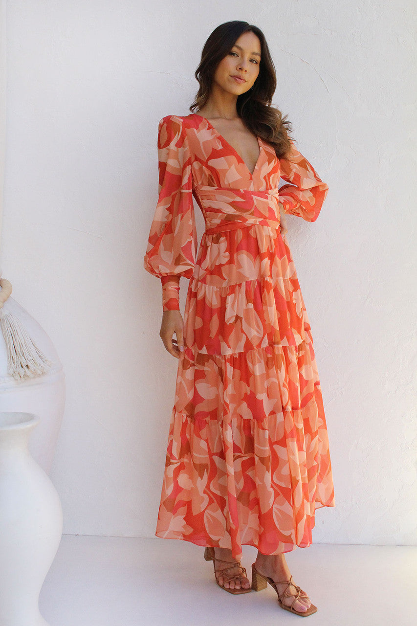 WW | Wickelkleid Mit Blumenmuster Für Damen