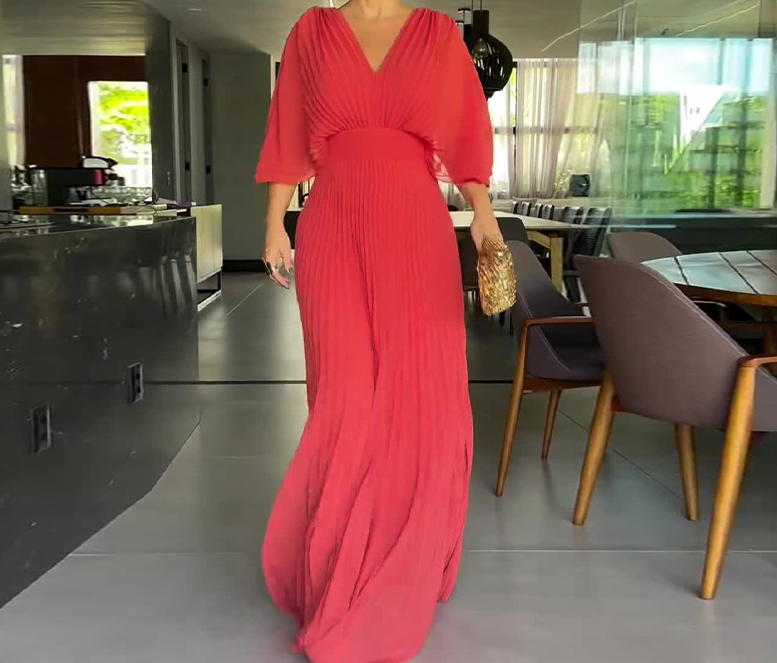 WW | Elegantes Langes Abendkleid