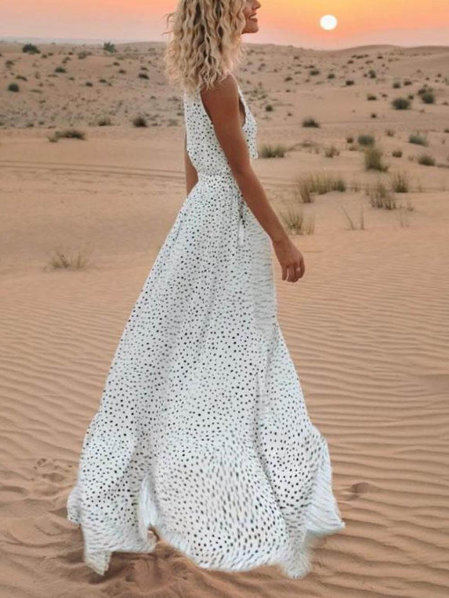 WW | Ärmelloses Maxikleid für Damen