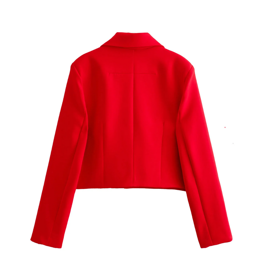 WW | Bomberjack Damen Kurzjacke mit Vier Fronttaschen und Minimalistischem Design