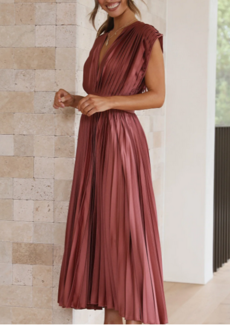 WW | Elegantes Maxikleid Aus Leichtem Stoff
