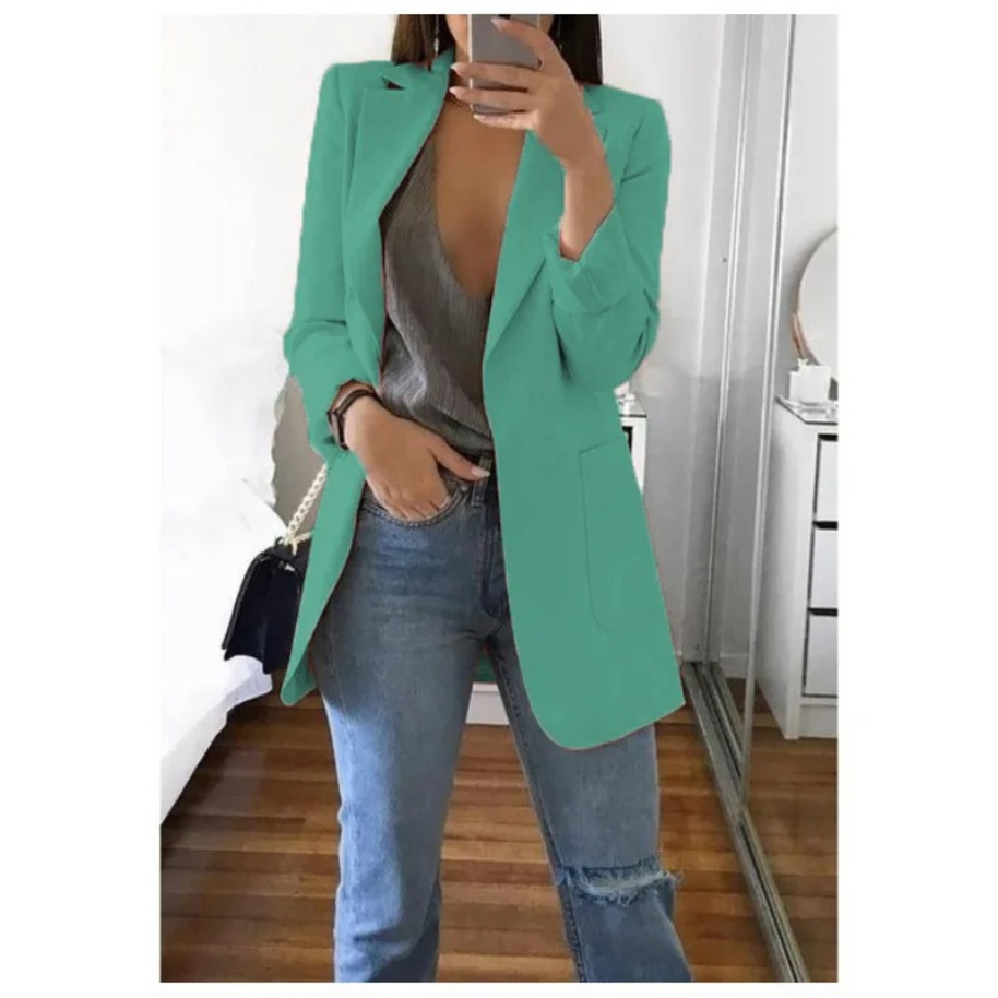 WW | Blazer für Frauen Khaki Farbe Herbst Moda