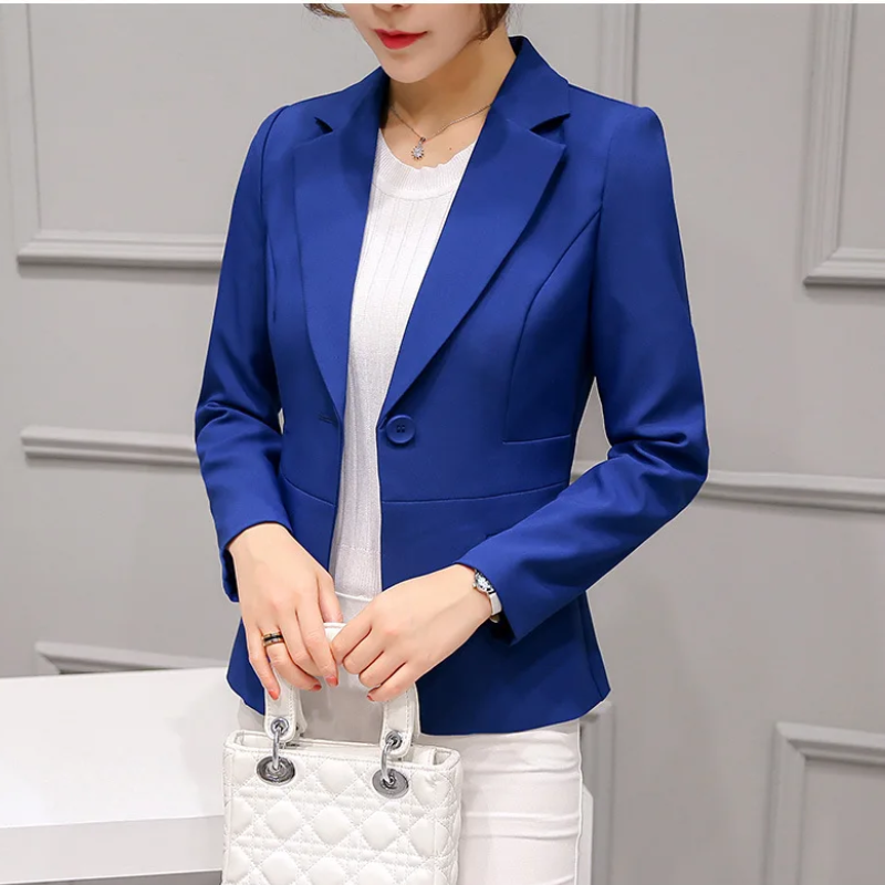 WW | Eleganter Damen Blazer mit Langen Ärmeln Perfekt für Die Arbeit