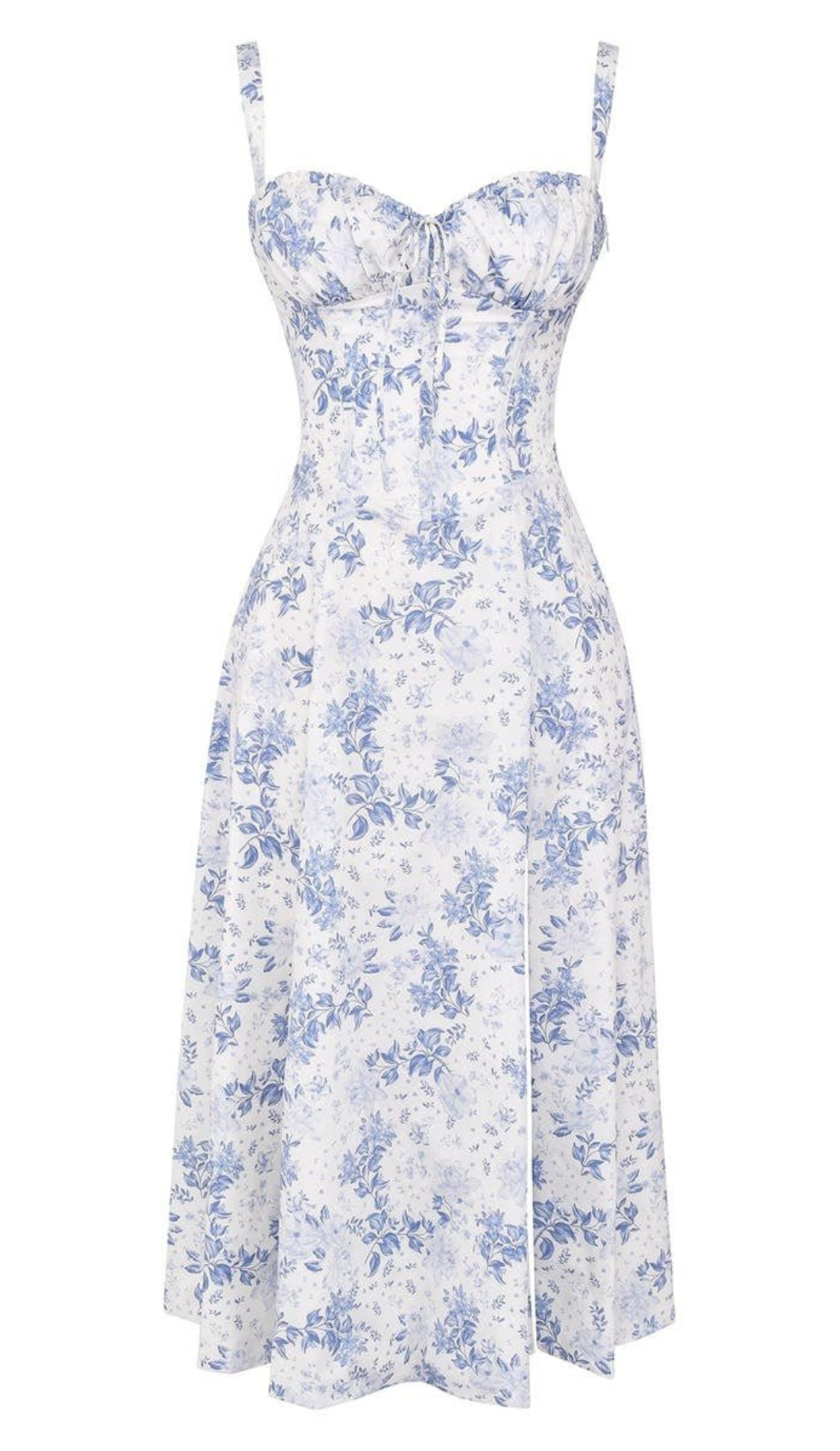 WW | Blumen Kleid für Frauen Midi
