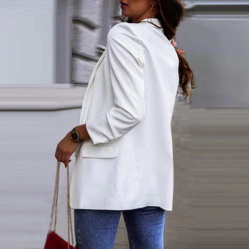 WW | Stilvolle Damen Blazer mit Einzelknopfverschluss Ideal für Die Arbeit