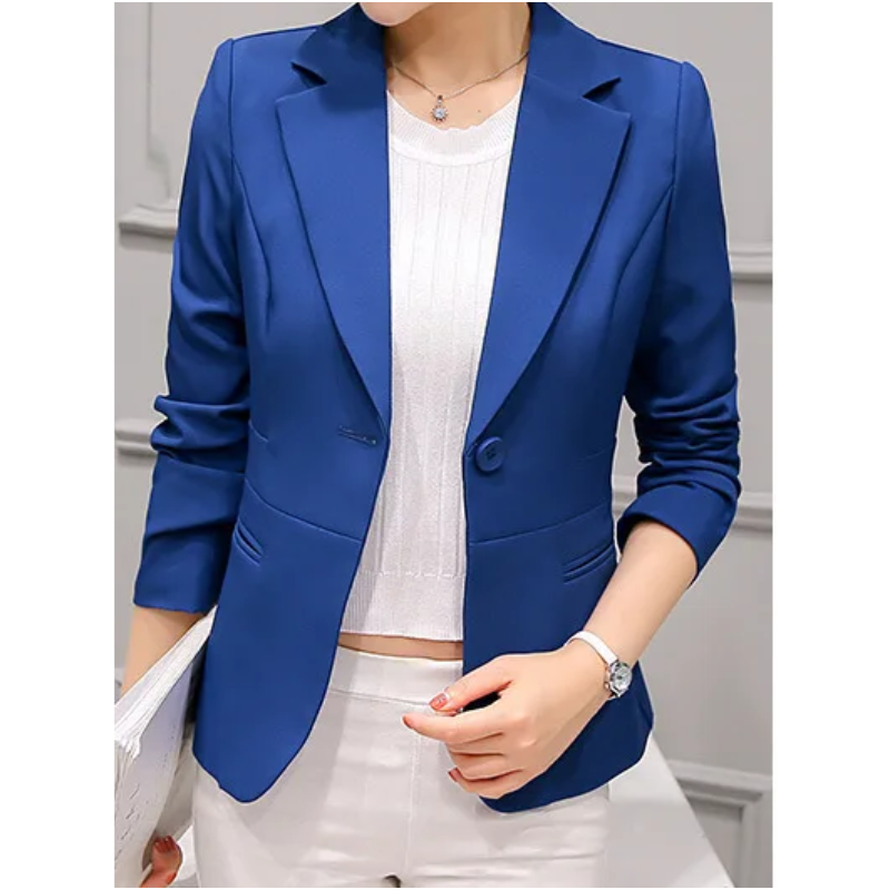 WW | Eleganter Damen Blazer mit Langen Ärmeln Perfekt für Die Arbeit