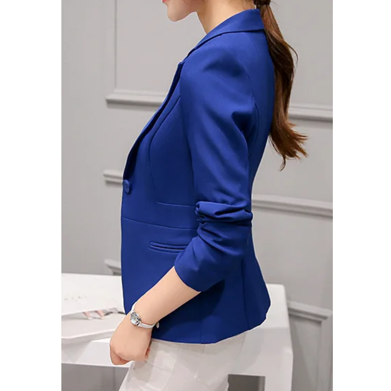 WW | Eleganter Damen Blazer mit Langen Ärmeln Perfekt für Die Arbeit