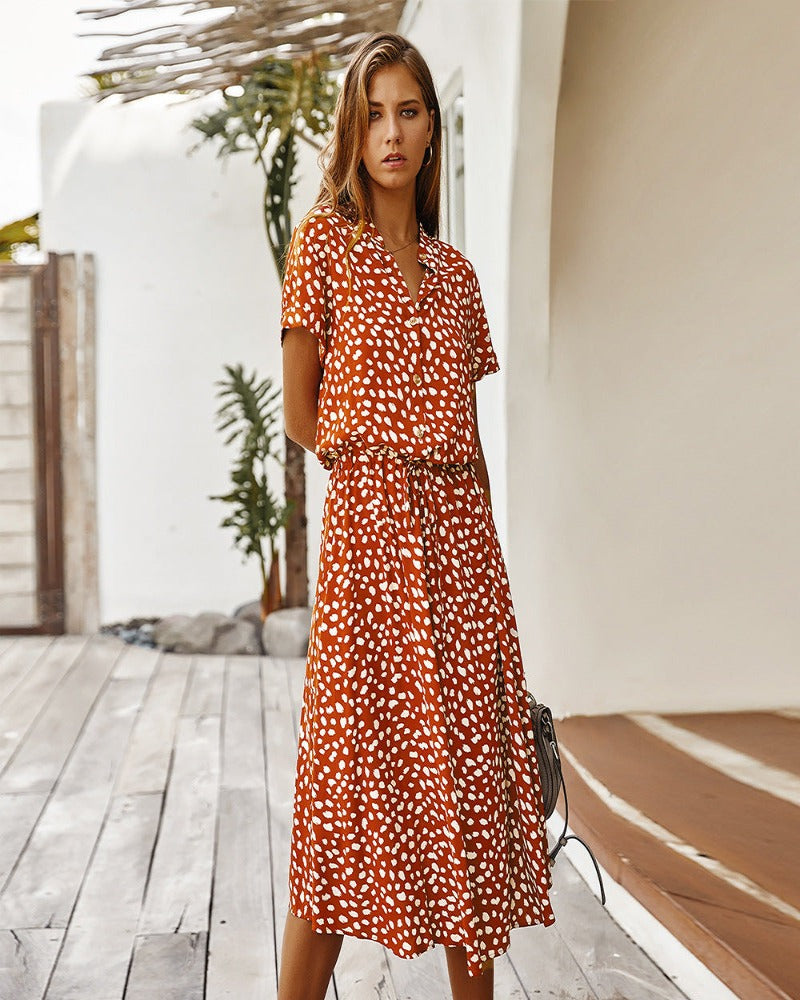 WW | Hemdkleid Für Damen Midi