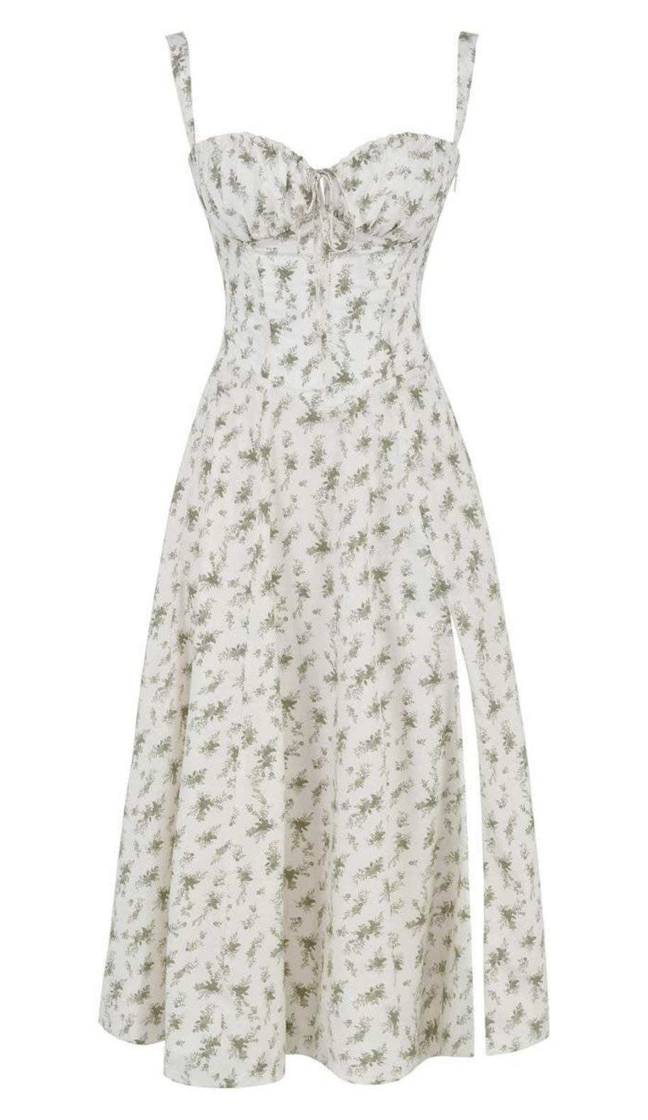 WW | Blumen Kleid für Frauen Midi