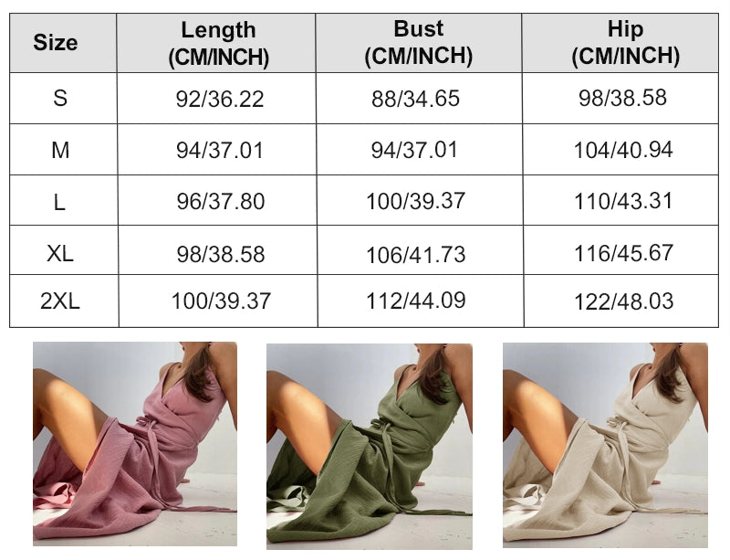 WW | Stylisches V-Ausschnitt ärmelloses Kleid für Frauen
