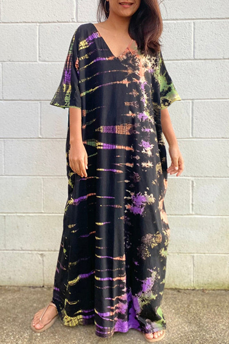 WW | Lässige Ferien Druck Badebekleidung Cover Up