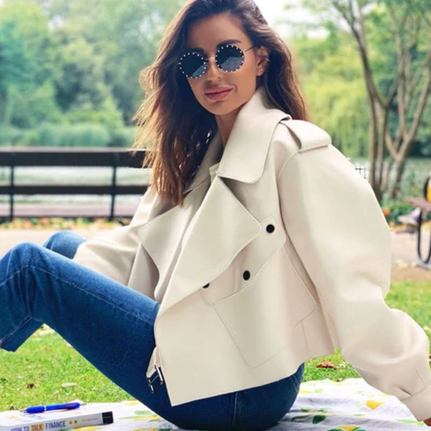 WW | Kurze Damenjacke Eine Lässige Lederjacke Für Damen