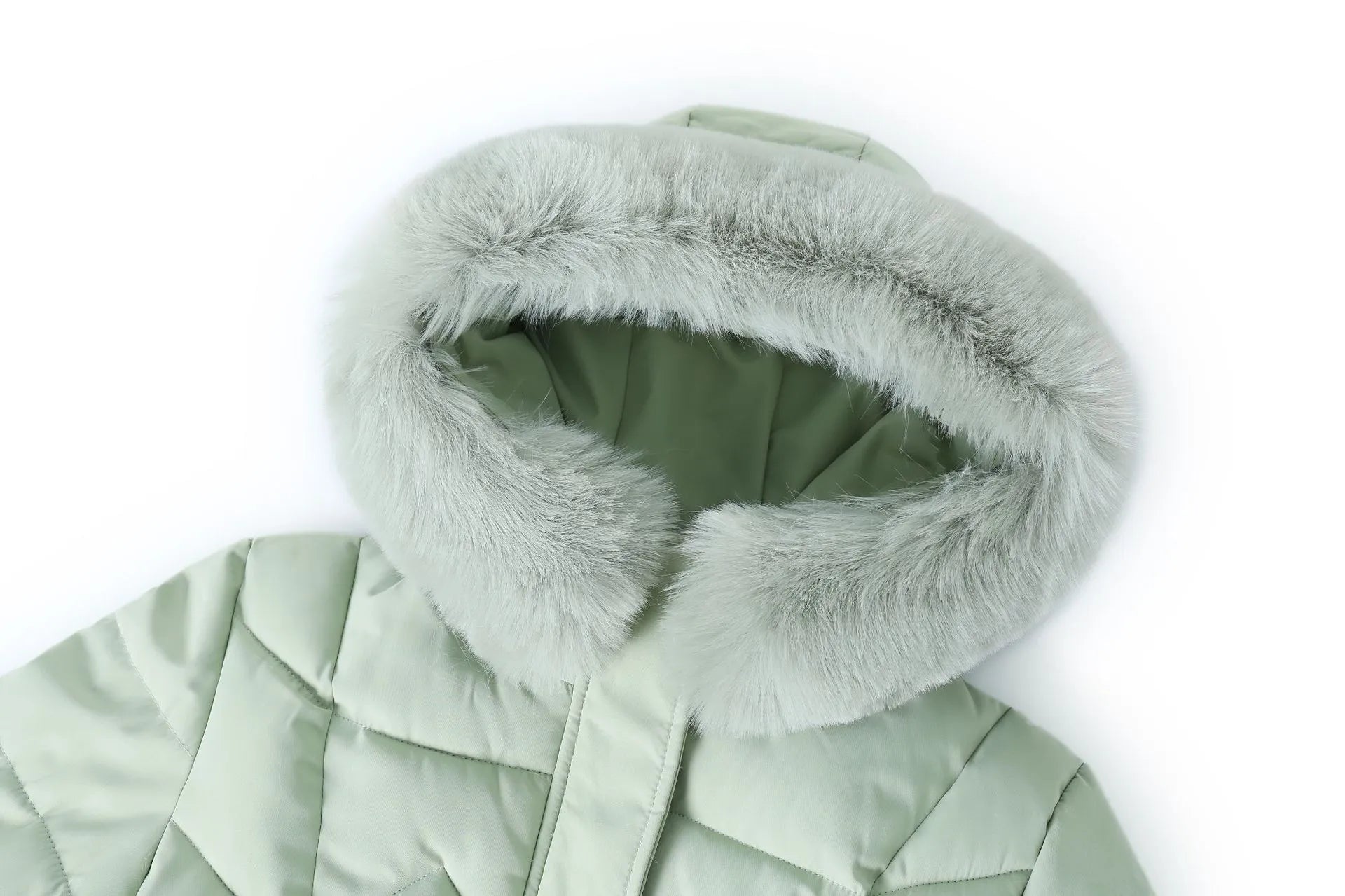 WW - Langer Schlanker Wintermantel