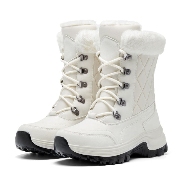 WW | Lässige Winter Fleece-gefütterte Stiefel für Frauen