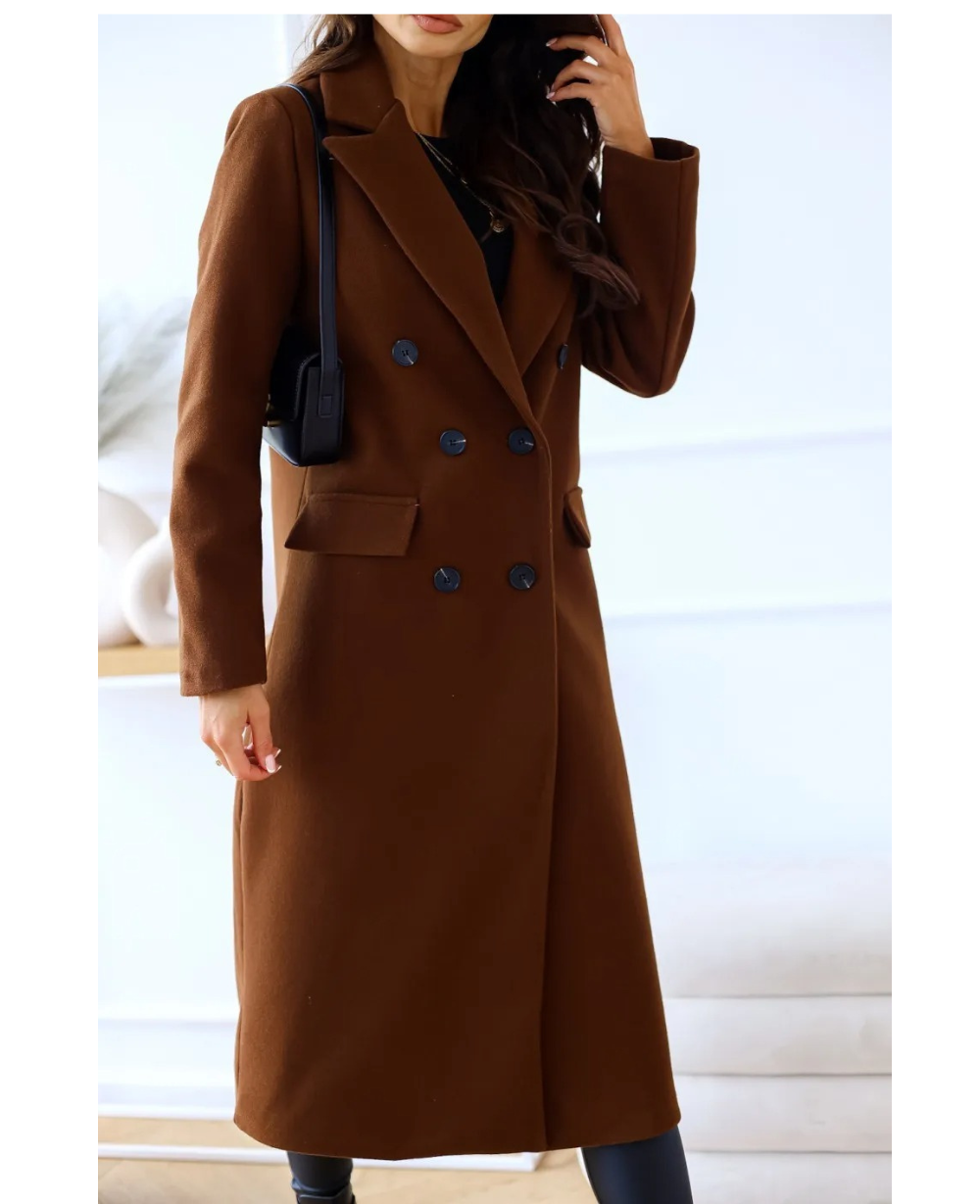 WW | Lange Elegante Taillierte Trenchcoat Für Damen | Perfekt Für Herbst Und Winter