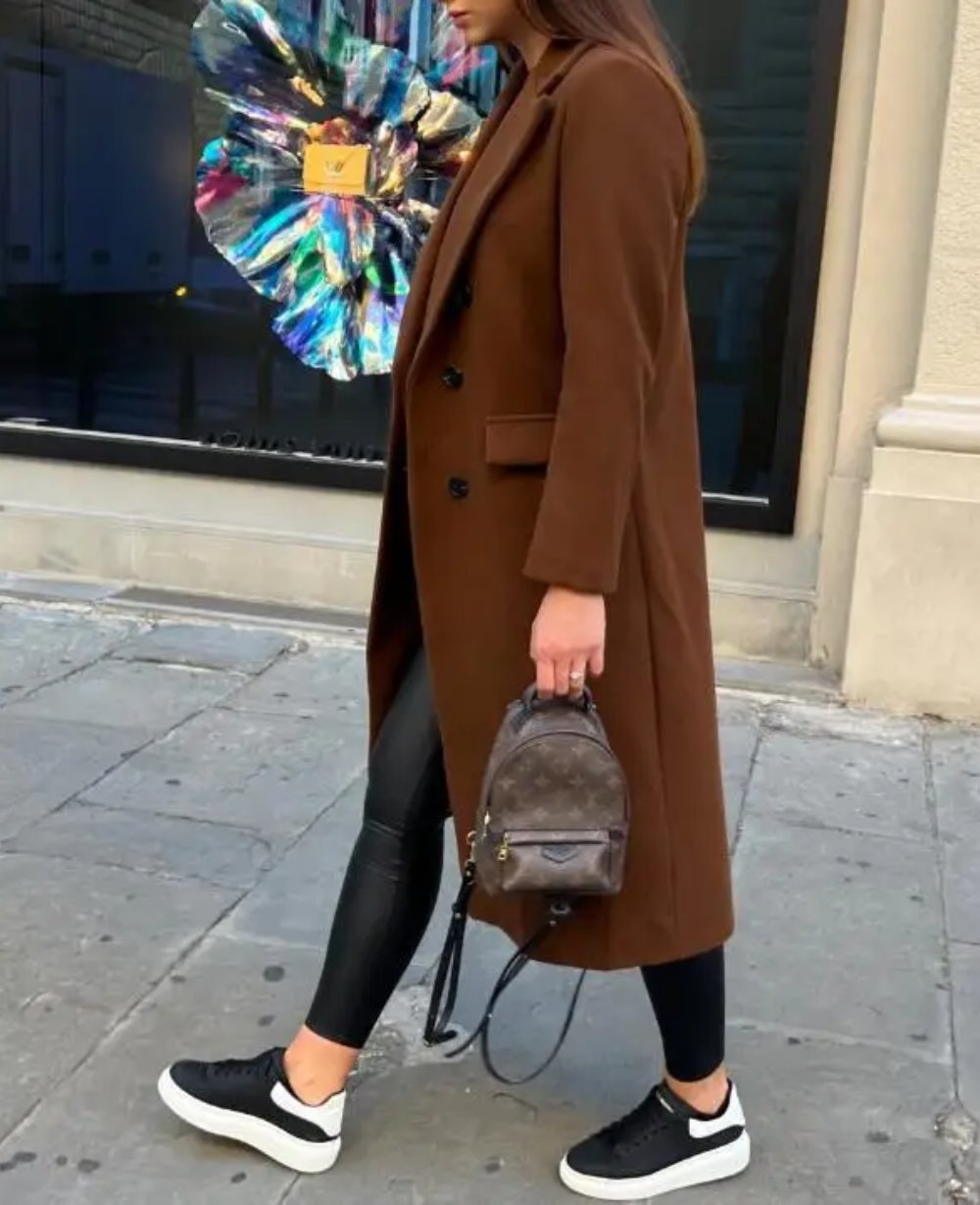 WW | Lange Elegante Taillierte Trenchcoat Für Damen | Perfekt Für Herbst Und Winter