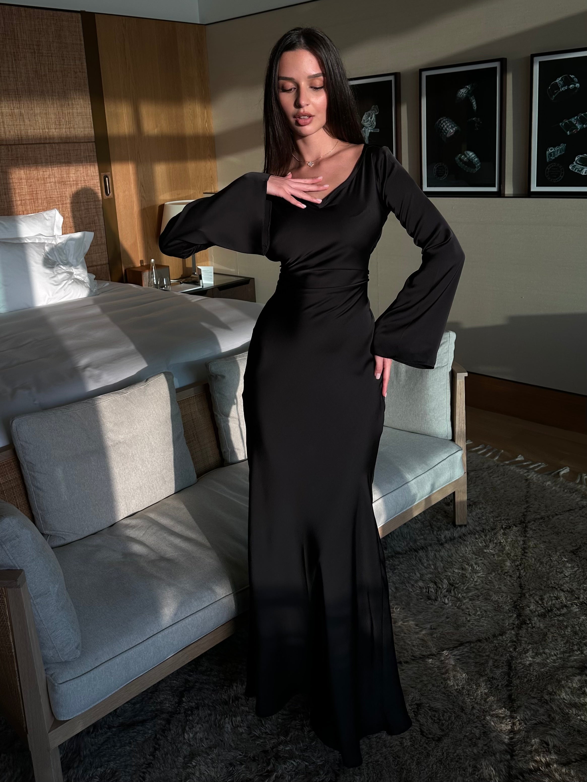 WW | Leichte Maxikleid mit Romantischem Schnitt
