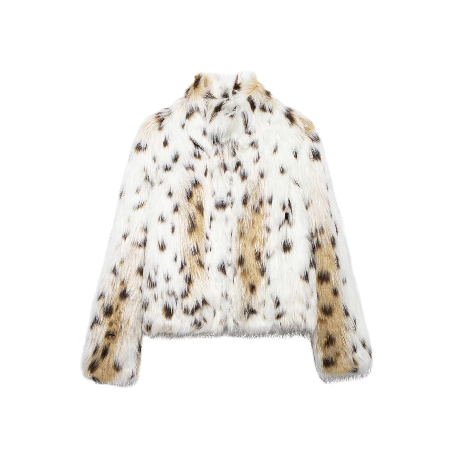 WW | Flauschige Pelzjacke Für Winter