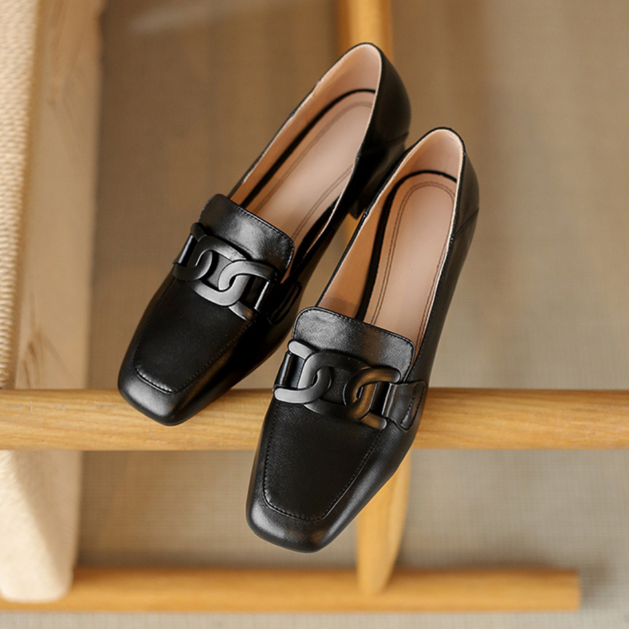 WW | Bequeme Schuhe mit Mittlerem Absatz und Fußgewölbeunterstützung