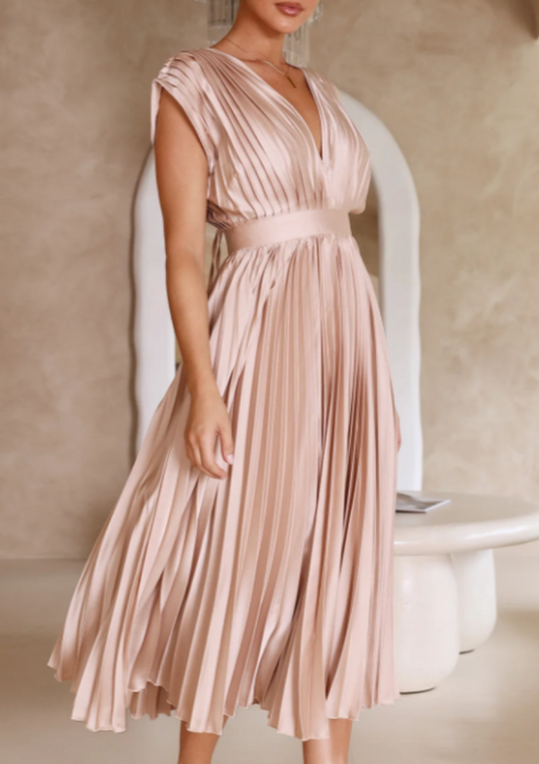 WW | Elegantes Maxikleid Aus Leichtem Stoff