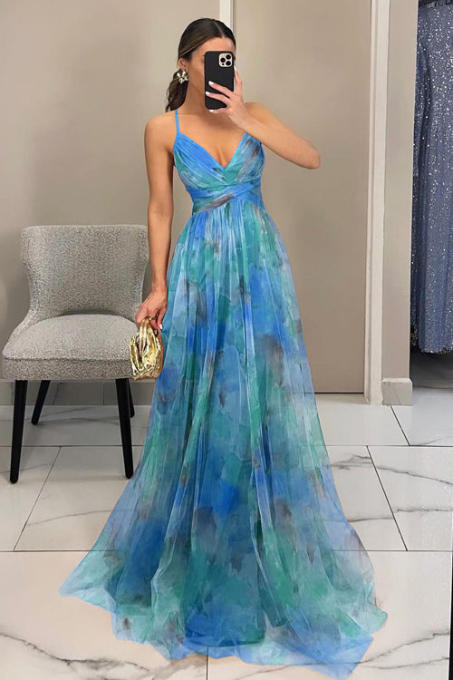 WW | Enchant My Love Print Maxi Kleid