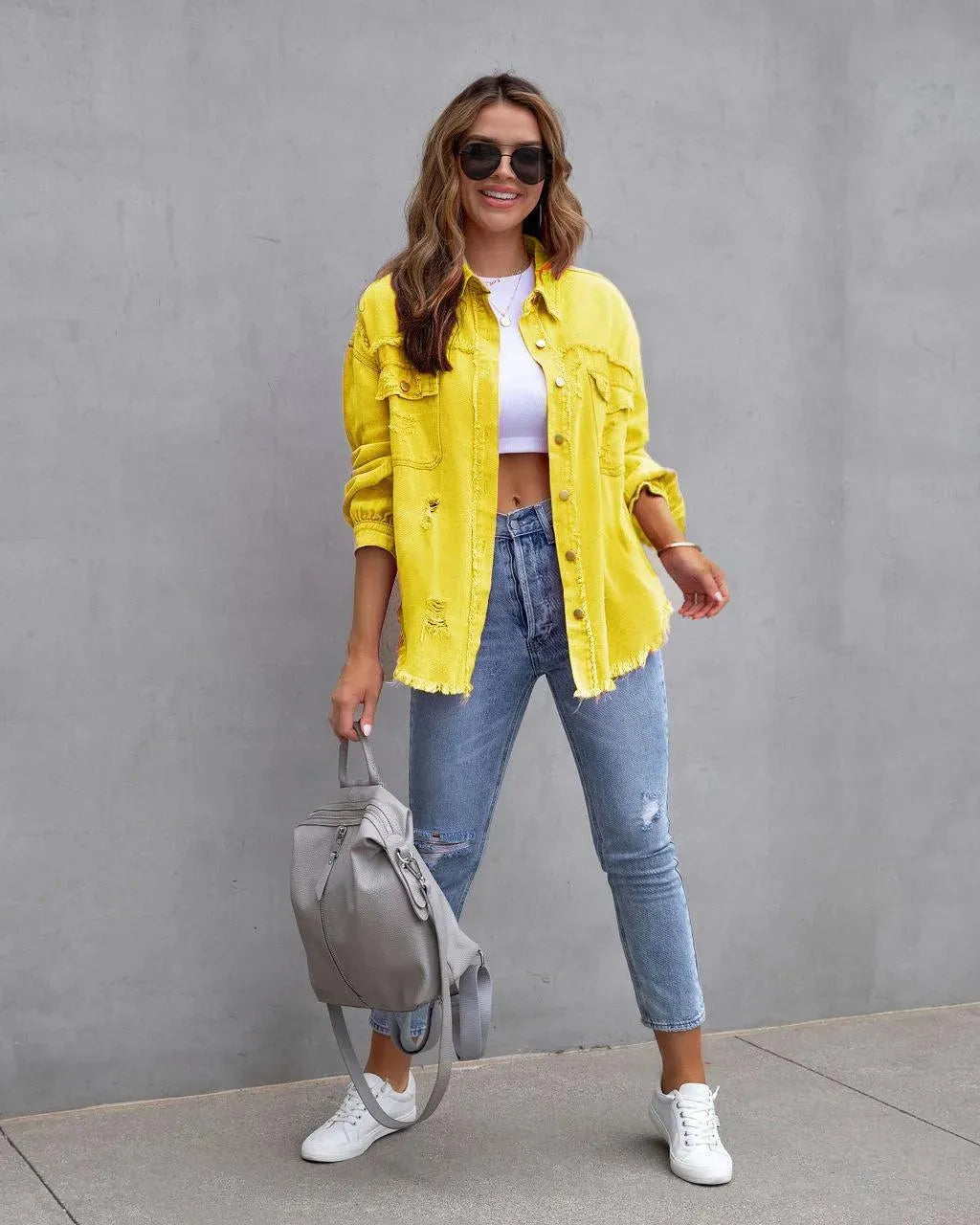 WW | Damenbluse aus Denim