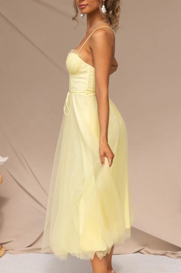 WW | Ärmelloses Midi Kleid