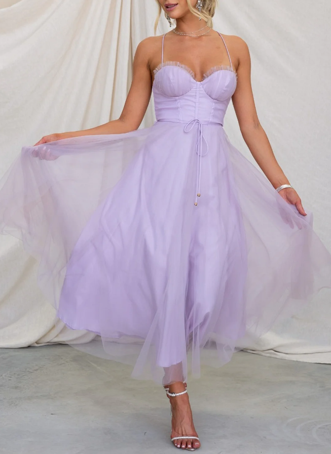WW | Ärmelloses Midi Kleid