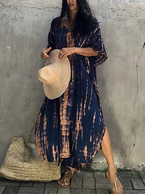 WW | Sommer Kaftan Maxi Kleid
