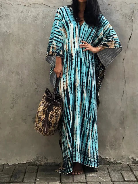 WW | Sommer Kaftan Maxi Kleid