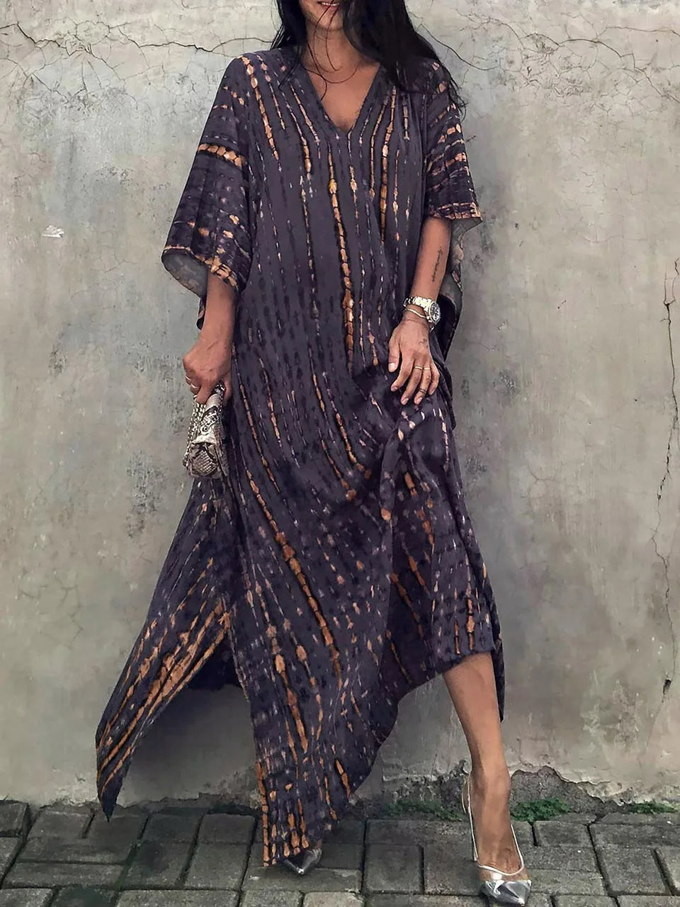 WW | Sommer Kaftan Maxi Kleid