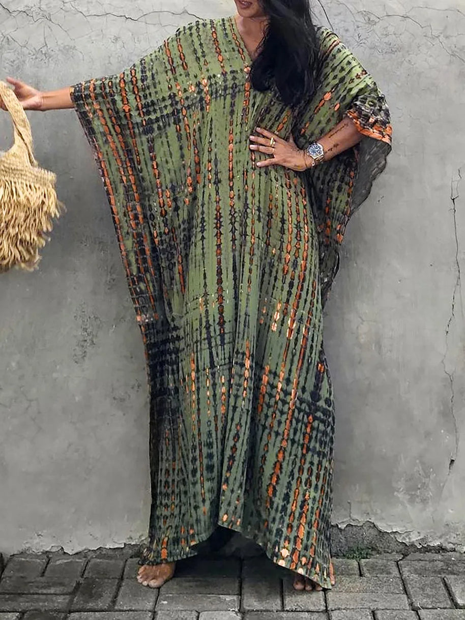 WW | Sommer Kaftan Maxi Kleid