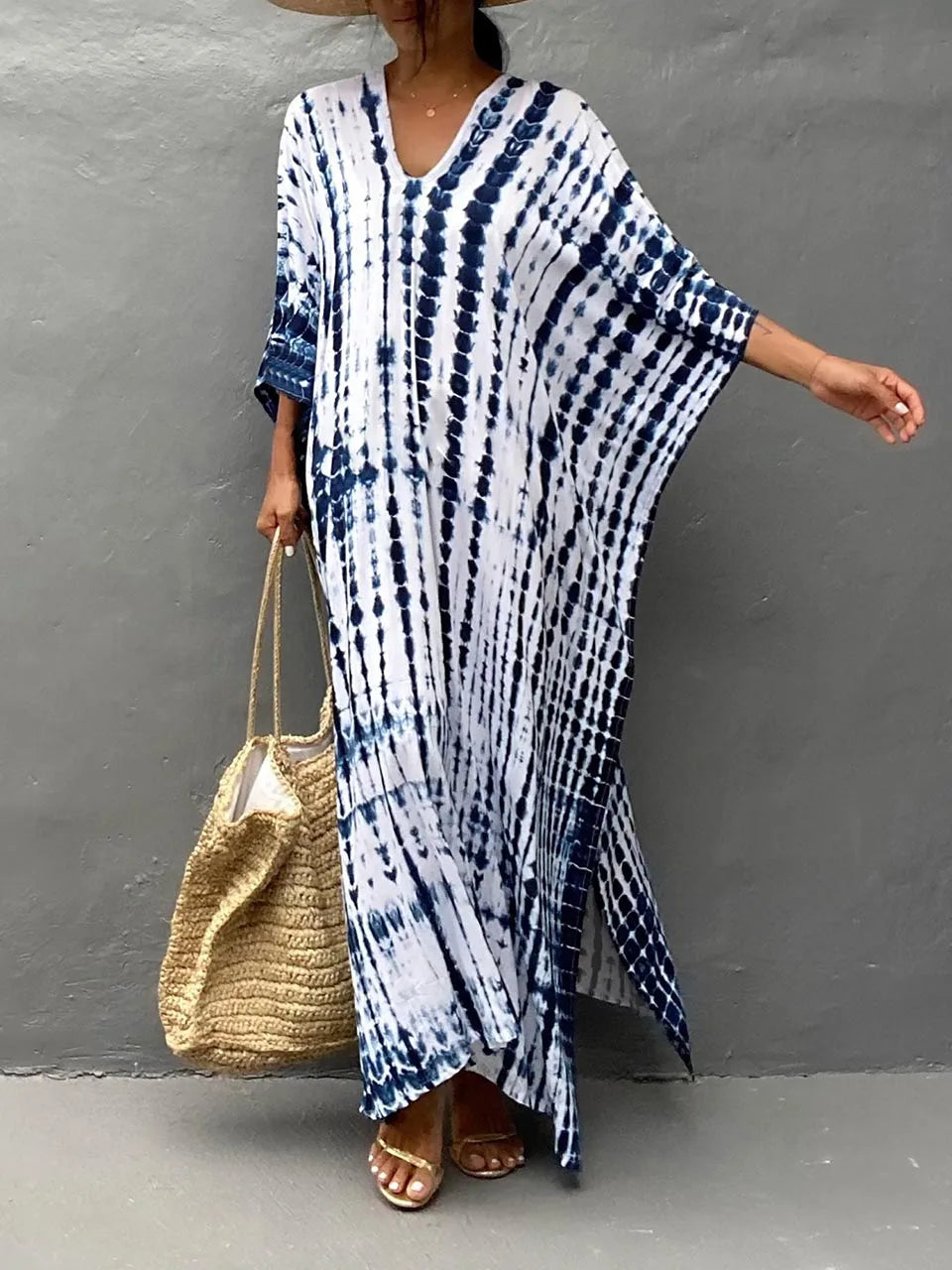 WW | Sommer Kaftan Maxi Kleid