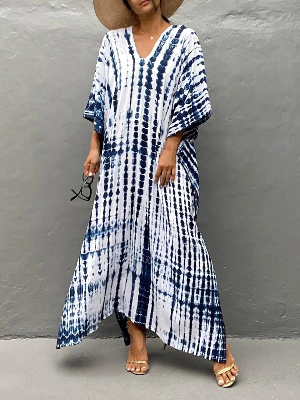 WW | Sommer Kaftan Maxi Kleid
