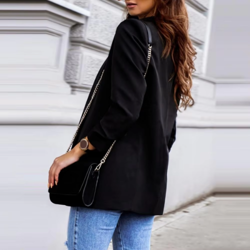 WW | Stilvolle Damen Blazer mit Einzelknopfverschluss Ideal für Die Arbeit
