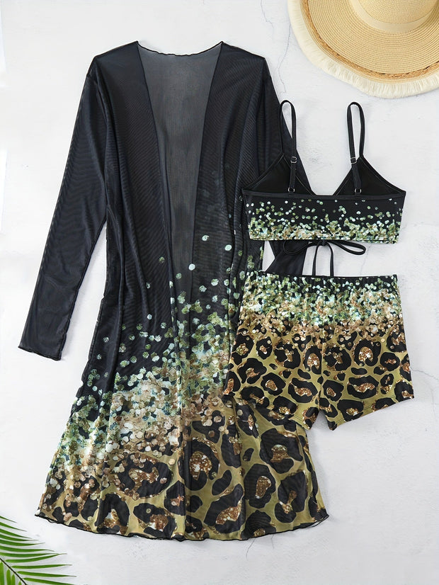 WW | Bikinisatz Mit Leopardenmuster