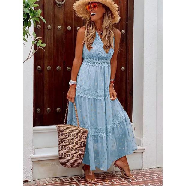 WW | Boho Maxikleid Für Damen