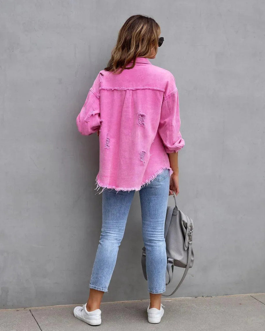 WW | Damenbluse aus Denim
