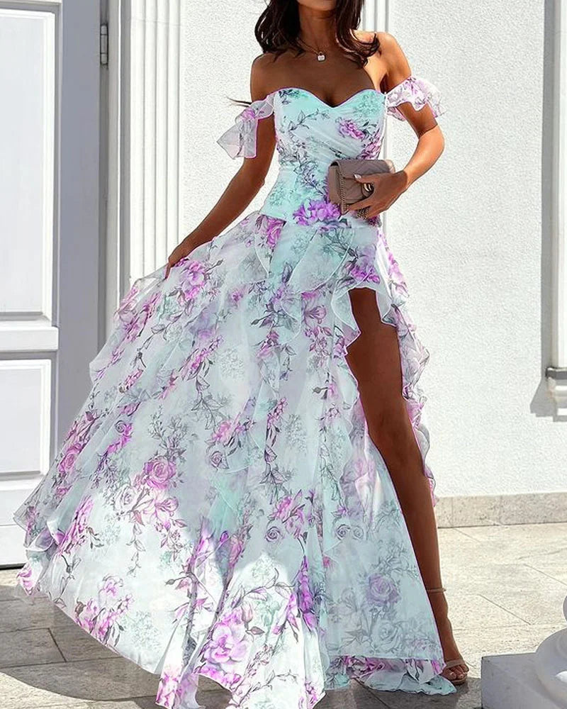 WW | Elegantes Geblümtes Kleid