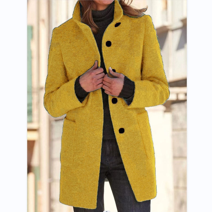 WW | Stilvoller & Eleganter Button-Down-Mantel