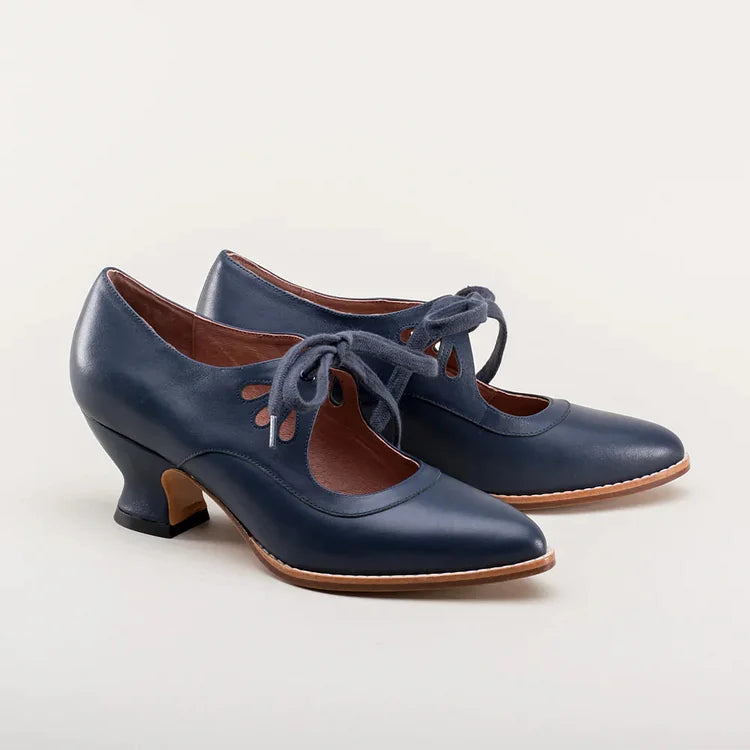Edwardianische Lederschuhe für Damen