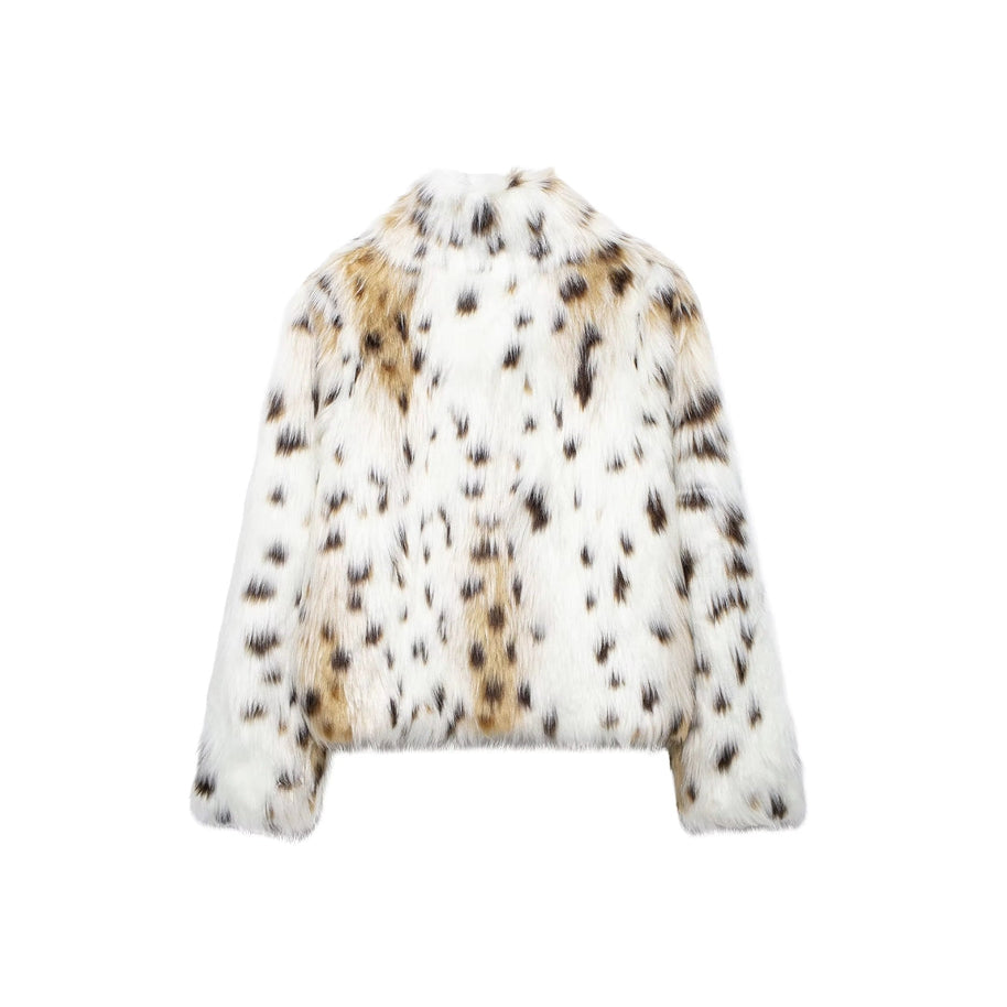 WW | Flauschige Pelzjacke Für Winter